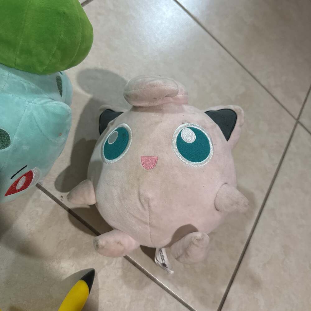 Pokemon Plush and Figure Lot - Pikachu, Bulbasaur, Jigglypuff, Marill, Pokeball - Picture 4 of 7